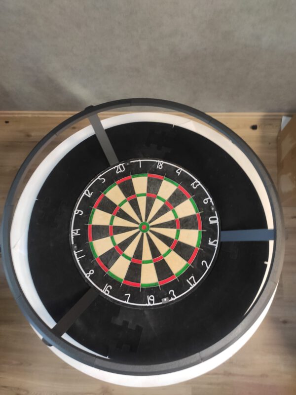 9E Steel Dart LED Beleuchtungsring - 360° Beleuchtung - Dart Lichtring