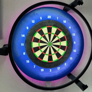 Neu! 9e Extrem Kamerahalterung mit neuen LED Ring f&uuml;r Autodarts und Dartit Autoscoring-Systeme