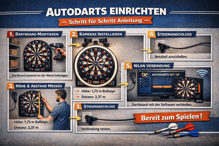 Autodarts einrichten – Schritt für Schritt Anleitung (2026)