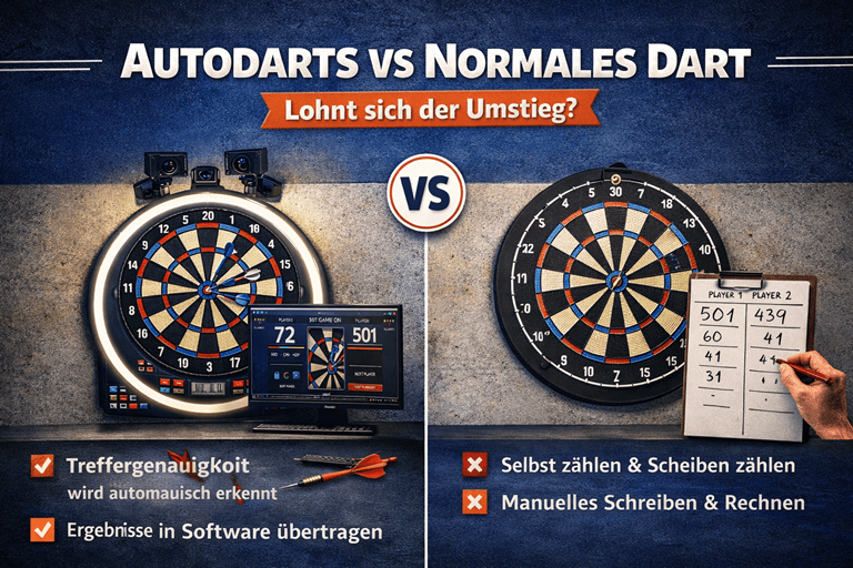 Autodarts vs normales Dart – Lohnt sich der Umstieg?